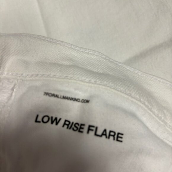 7 For all Mankind - White Jeans - Picture 3 of 4